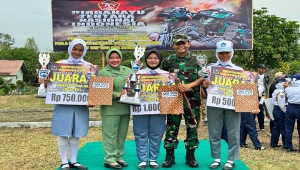 Pemenang Lomba PBB HUT TNI ke-79 di Way Kanan