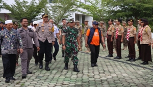 Apel Siaga Pengawasan Masa Tenang Pilkada 2024 di Way Kanan