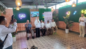 Bakrie untuk Negeri Gelar Media Gathering di Saburai Durian Resto Bandar Lampung