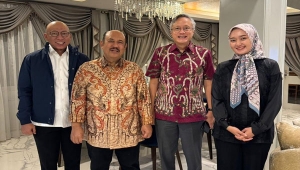 Mirza-Jihan Bahas Sinergi Pembangunan Lampung dengan Menteri PPN/Bappenas