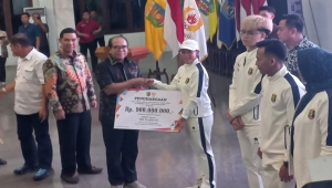 102 Atlet Lampung Peraih Medali PON XXI 2024 Akhirnya Terima Bonus