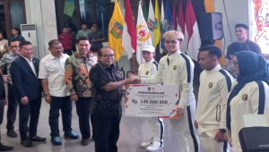 Atlet Tenis Meja Lampung Rafanael Nikola Niman dapat bonus PON Rp 540 Juta