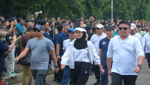 Gubernur-Wakil Gubernur Lampung Terpilih Rahmat Mirzani Djausal-Jihan Nurlela Tempati Barisan Depan Gladi Pelantikan di Monas