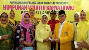 HUT ke-44 Himpunan Wanita Karya Lampung