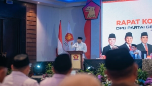 Ketua DPD Gerindra Lampung Rahmat Mirzani Djausal