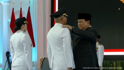 Rahmat Mirzani Djausal Resmi Jabat Gubernur Lampung