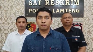 Kasat Reskrim Polres Lampung Tengah AKP Mangara Panjaitan