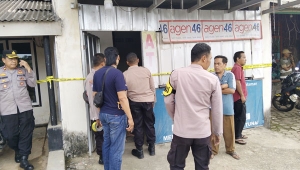 Perampokan di BRI Link Lampung Timur