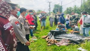 Mayat Ditemukan di Irigasi Seputih Raman Lampung Tengah