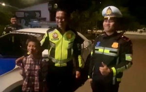 Anak Tertinggal di Rest Area Tol Lampung