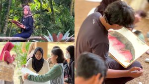 Mahasiswa Itera Kuliah Lapangan di Lembah Hijau Lampung