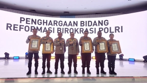 5 Polres di Lampung Raih Penghargaan Kapolri