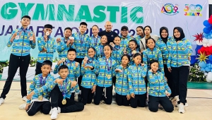 Atlet Senam Aerobik Lampung Raih 17 Medali di Gymnastic Jakarta Open 2025