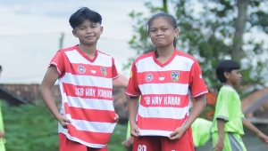 2 Pesepak Bola Putri Way Kanan Terpilih Ikuti Piala Pertiwi U-16