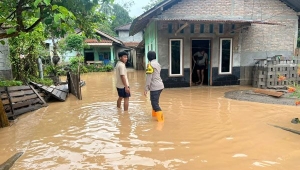 Banjir di Tanggamus Lampung