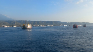 Kapal feri di penyeberangan Ketapang-Gilimanuk