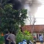 Rumah warga terbakar di Lampung Timur