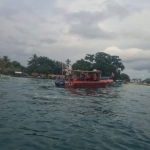 Kapal Tenggelam di Perairan Pulau Tegal Mas Lampung