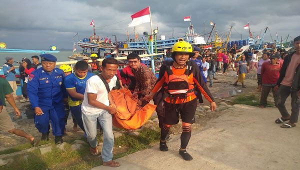 Korban kapal tenggelam di Perairan Tegal Mas Lampung