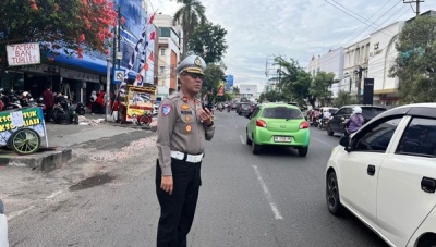 Rekayasa Lalu Lintas Saat Demo di DPRD Lampung 1 September 2025
