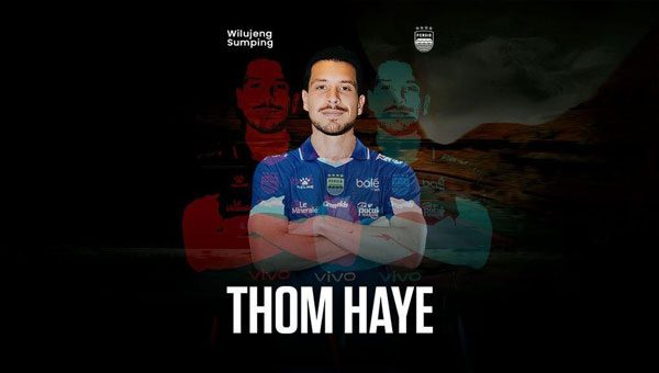 Thom Haye Gabung Persib Bandung