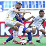 Striker Bhayangkara Presisi Lampung FC Ilija Spasojevic