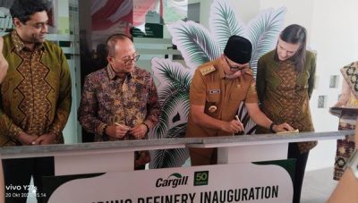 Cargill Resmikan Lampung Refinery Sawit