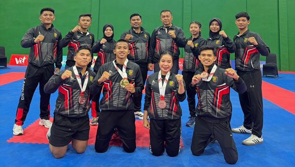 Lampung Posisi 10 PON Beladiri 2025