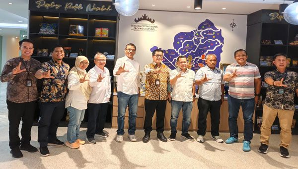 PWI Lampung Kunjungi Bank Mandiri