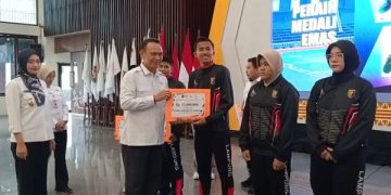 Pemprov Lampung Beri Bonus Atlet Peraih Medali PON Beladiri 2025