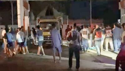 Warga Geruduk SPBU di Lampung Timur