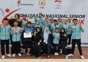 Atlet Aerobik Lampung di Marshall Gymnastic 2025