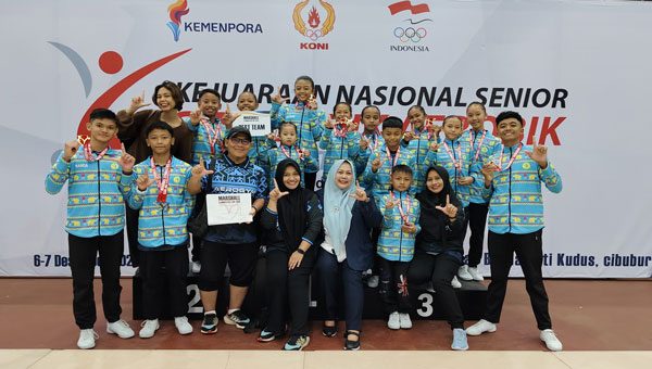 Atlet Aerobik Lampung di Marshall Gymnastic 2025