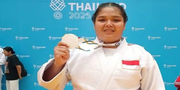 Atlet Judo Lampung Indah Permatasari