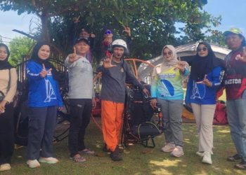 Atlet Paramotor Lampung