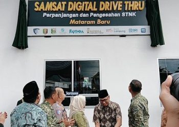 Gubernur Lampung Resmikan Samsat Digital Drive Thru di Lamtim