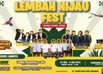 Liburan Tahun Baru 2026 di Lembah Hijau Lampung