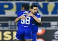 Pemain Persib Bandung Ramon Tanque dan Thom Haye