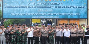 Pengamanan Natal dan Tahun Baru di Lampung