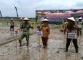 Gerakan Tanam Padi Serentak di Lampung Timur