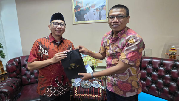 Gubernur Lampung dan Ketua PWI Lampung