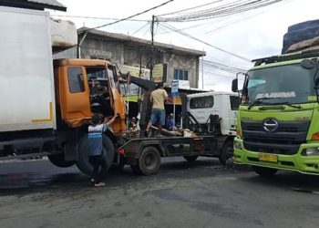 Kecelakaan Beruntun di Tanggamus Lampung