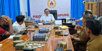 Pengurus KONI dan Gimnastik Lampung