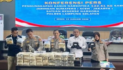 Penyelundupan Sabu di Bakauheni Lampung