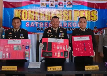 Polres Way Kanan Ungkap Kasus Narkoba