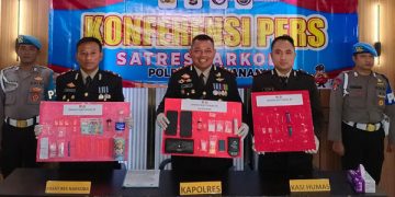 Polres Way Kanan Ungkap Kasus Narkoba