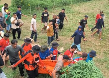 Warga Jati Agung Tenggelam Saat Mancing