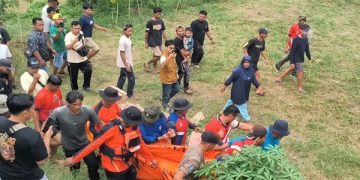 Warga Jati Agung Tenggelam Saat Mancing