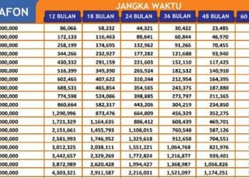 Angsuran pinjaman KUR BRI