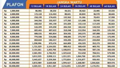 Angsuran pinjaman KUR BRI